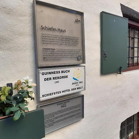 酒店 Schiefes Haus 乌尔姆